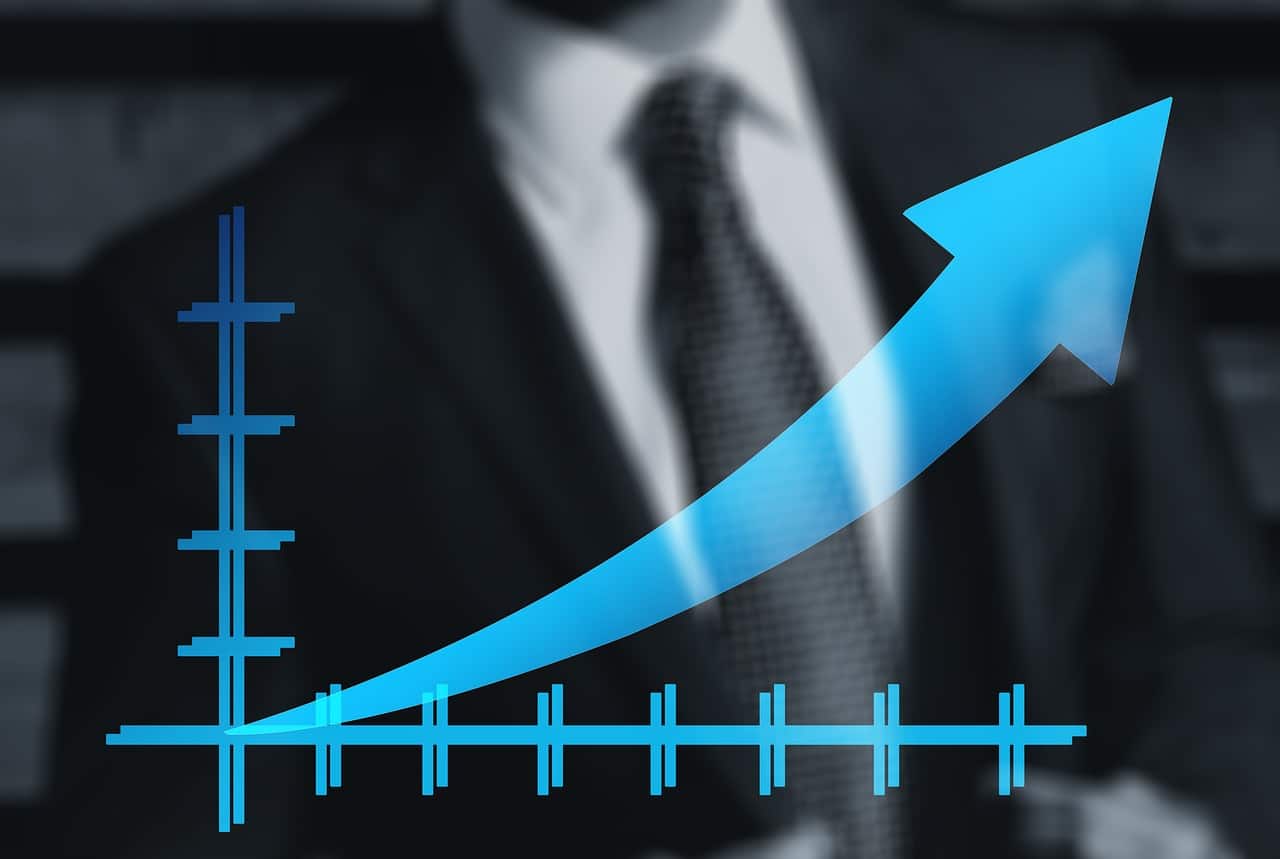 introduction en bourse : illustration de la bourse avec des actions et graphiques