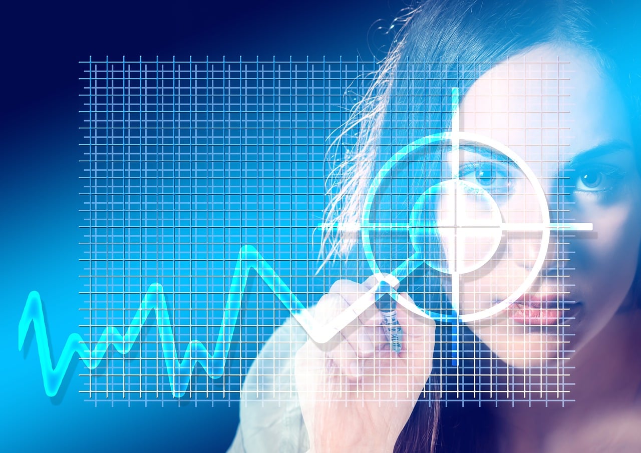 analyse fondamentale en bourse : graphique financier et documents d'analyse
