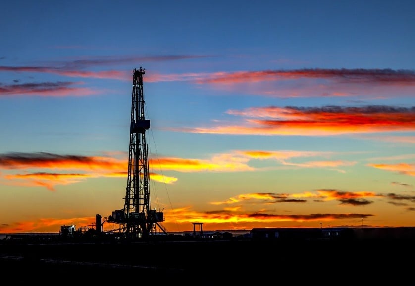 pétrole : graphique montrant la chute du cours du pétrole