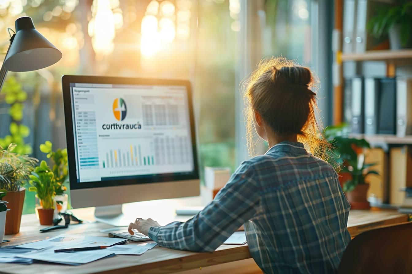 compte titre ordinaire Crédit Agricole : vue d'un écran montrant une interface de gestion de portefeuille financier