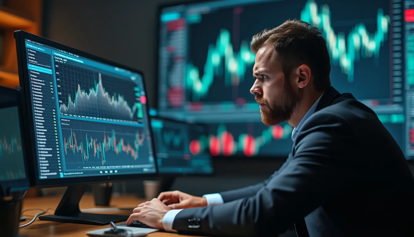 crise sanitaire : graphique illustrant la chute des cours de bourse en 2020
