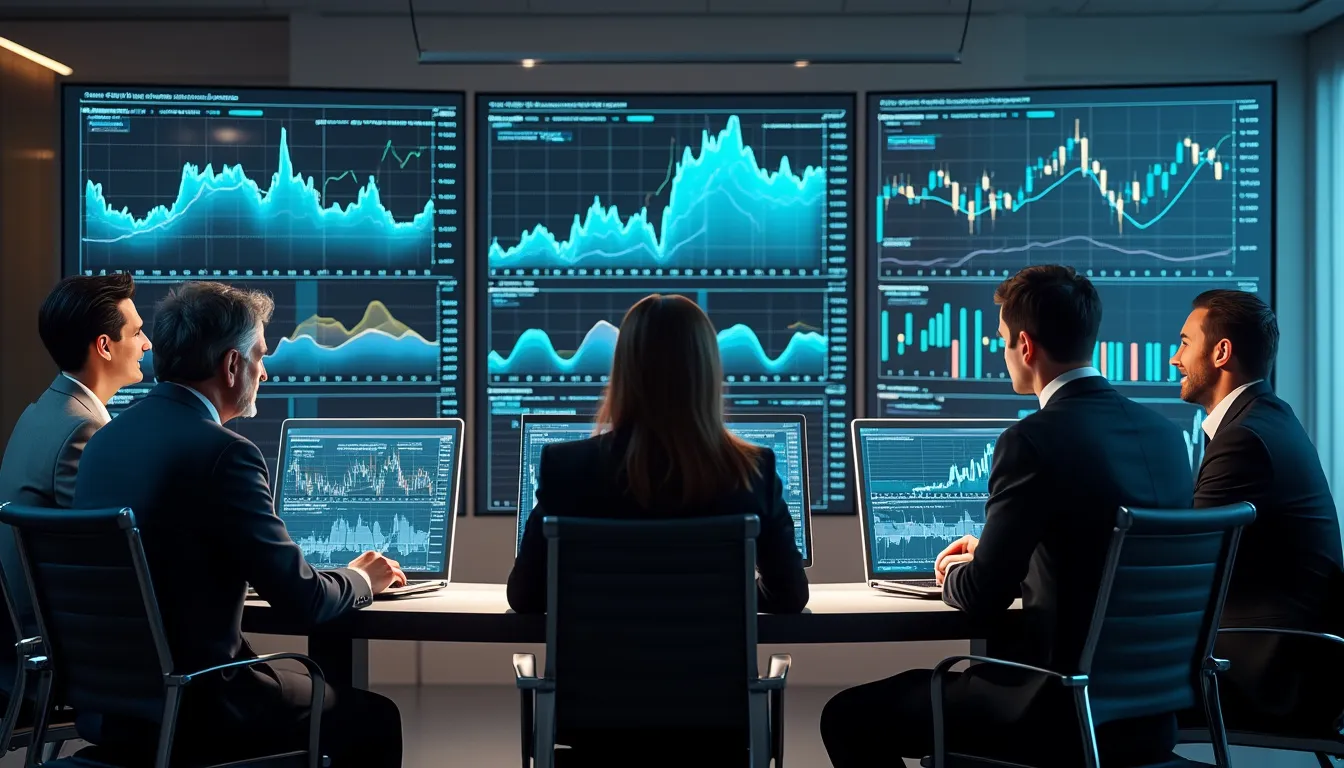 vagues d’Elliott : graphique illustrant les cycles de vagues sur les marchés financiers