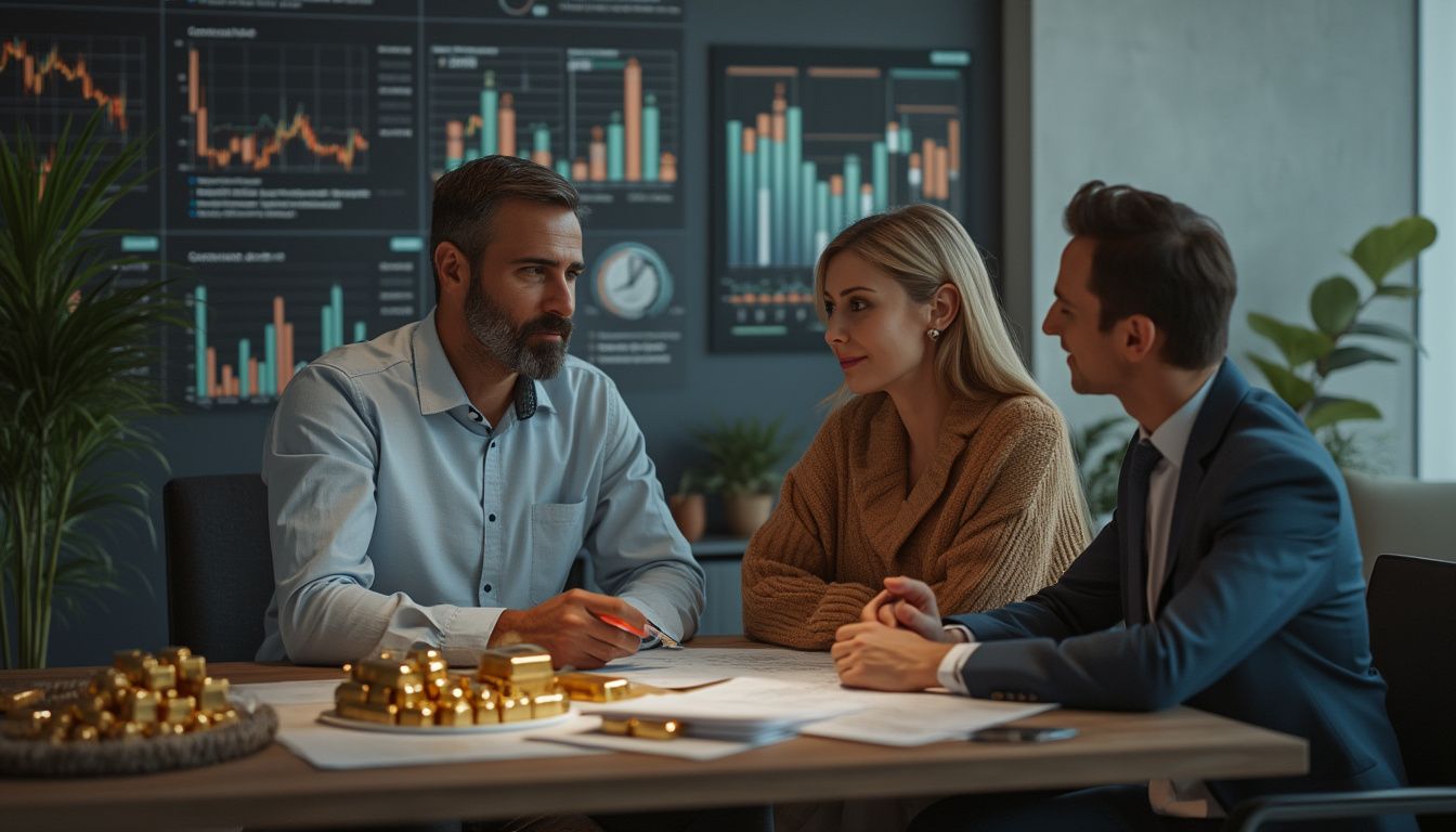 placements à long terme : illustration de différents types d'investissements financiers