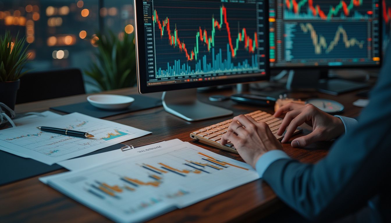 ISF : représentation graphique d'actions et titres financiers