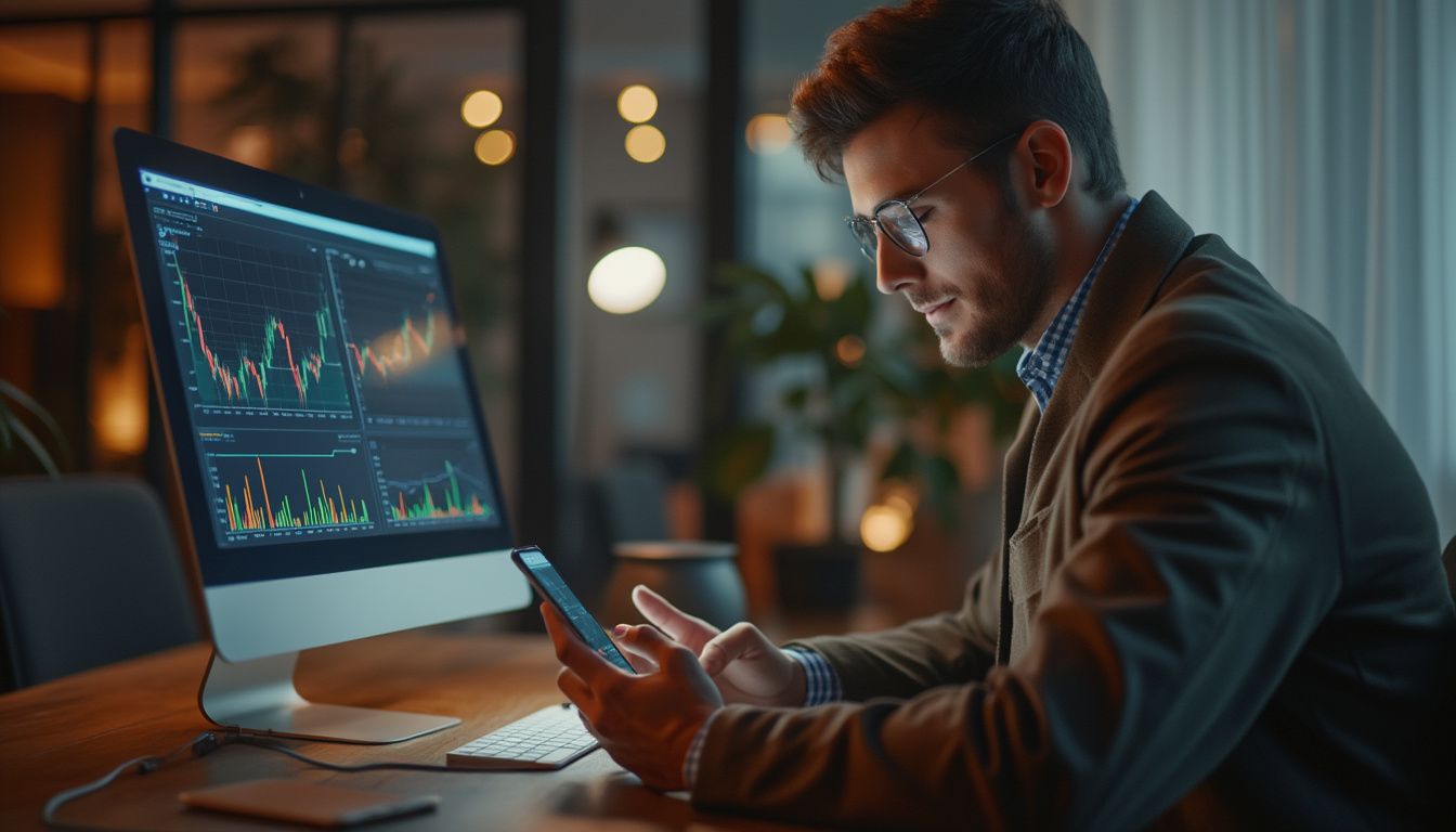 Trade Republic : interface utilisateur de l'application d'investissement sur smartphone