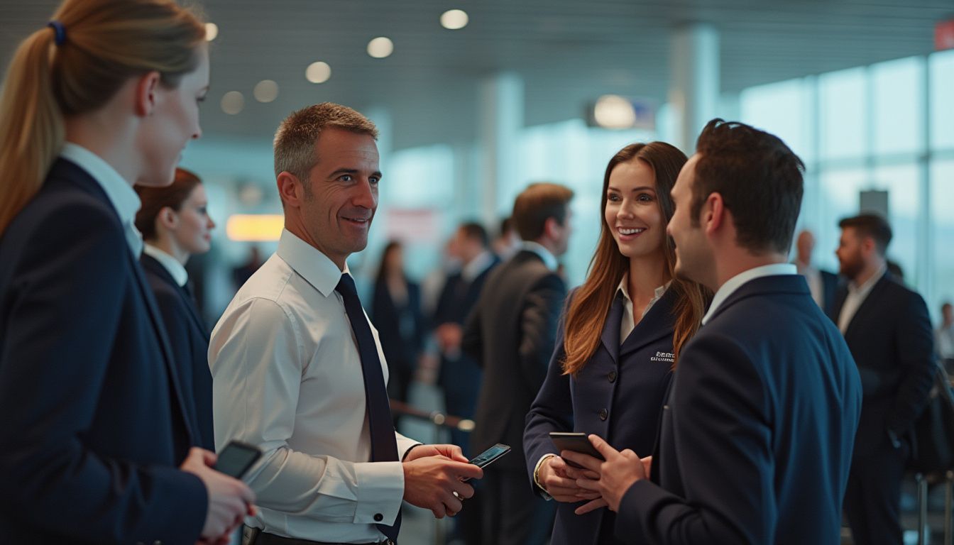 recrutement Air France : employés et avions Air France illustrant les opportunités d'emploi