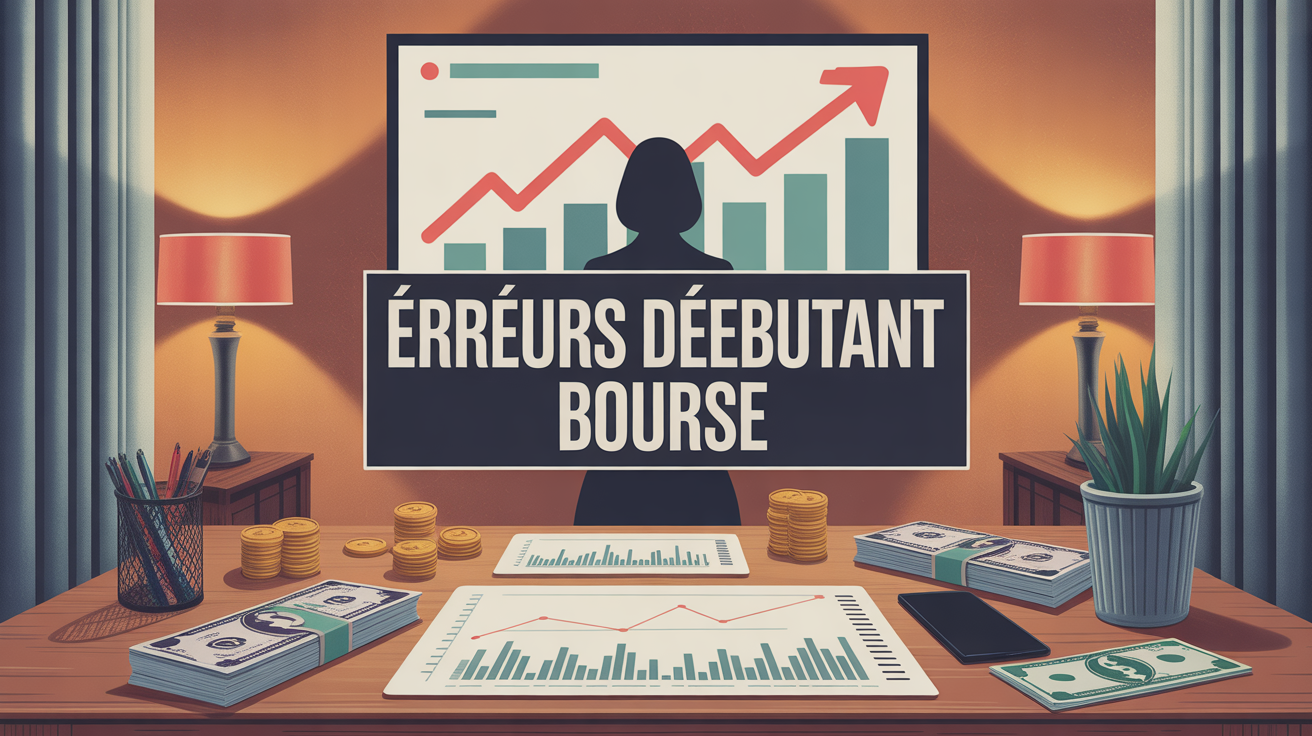Erreurs debutant bourse graphique table