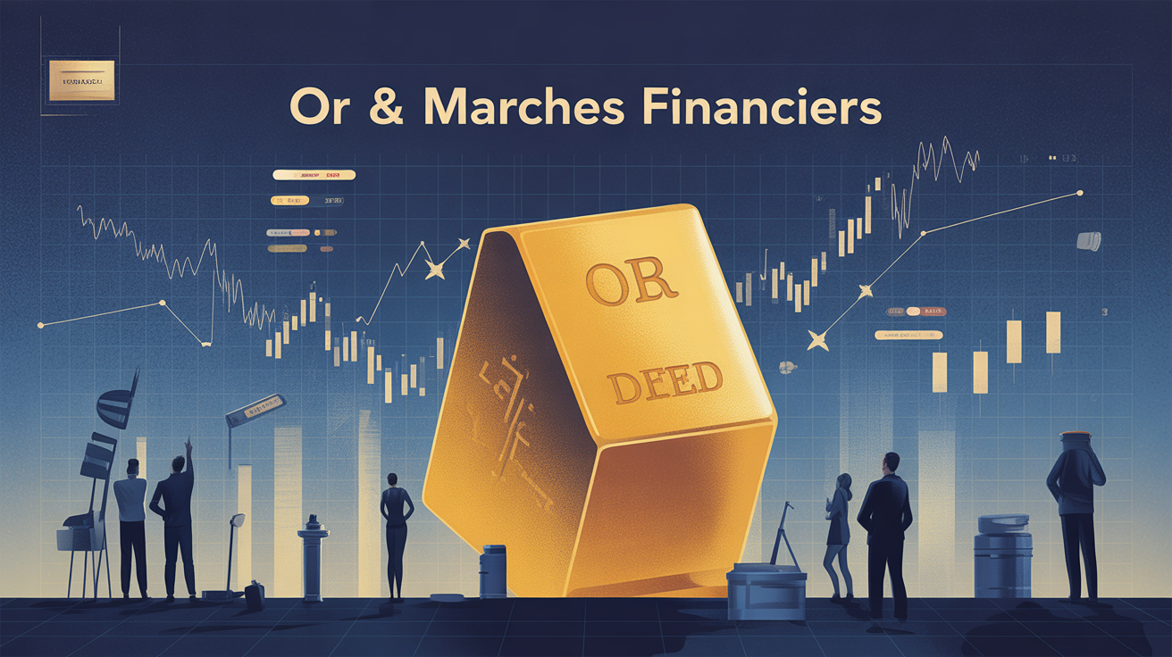 Illustration or marchés financiers