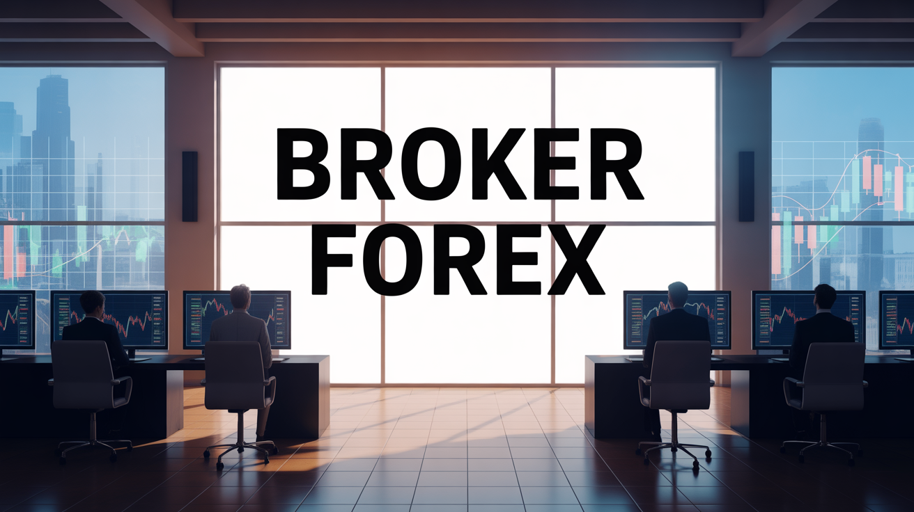 bureau moderne silhouettes broker forex