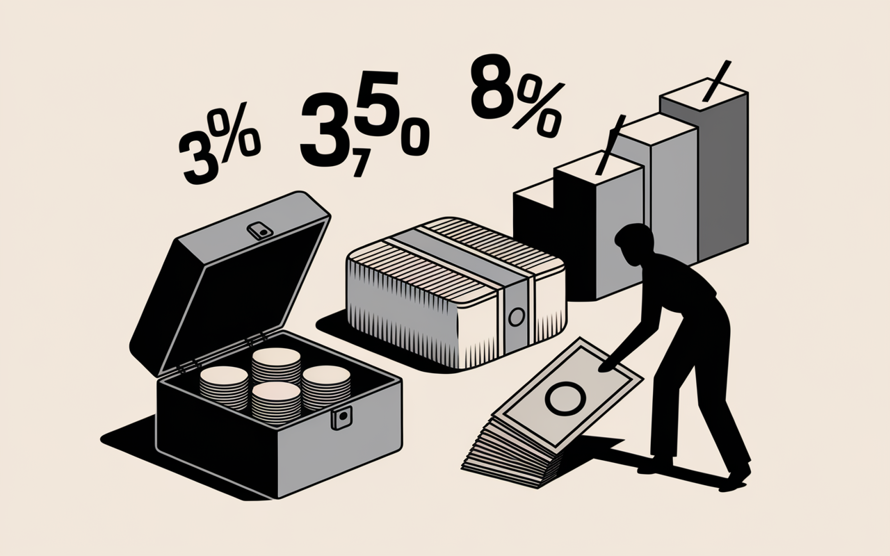 coffres billet graphique investir 100 euros rendement