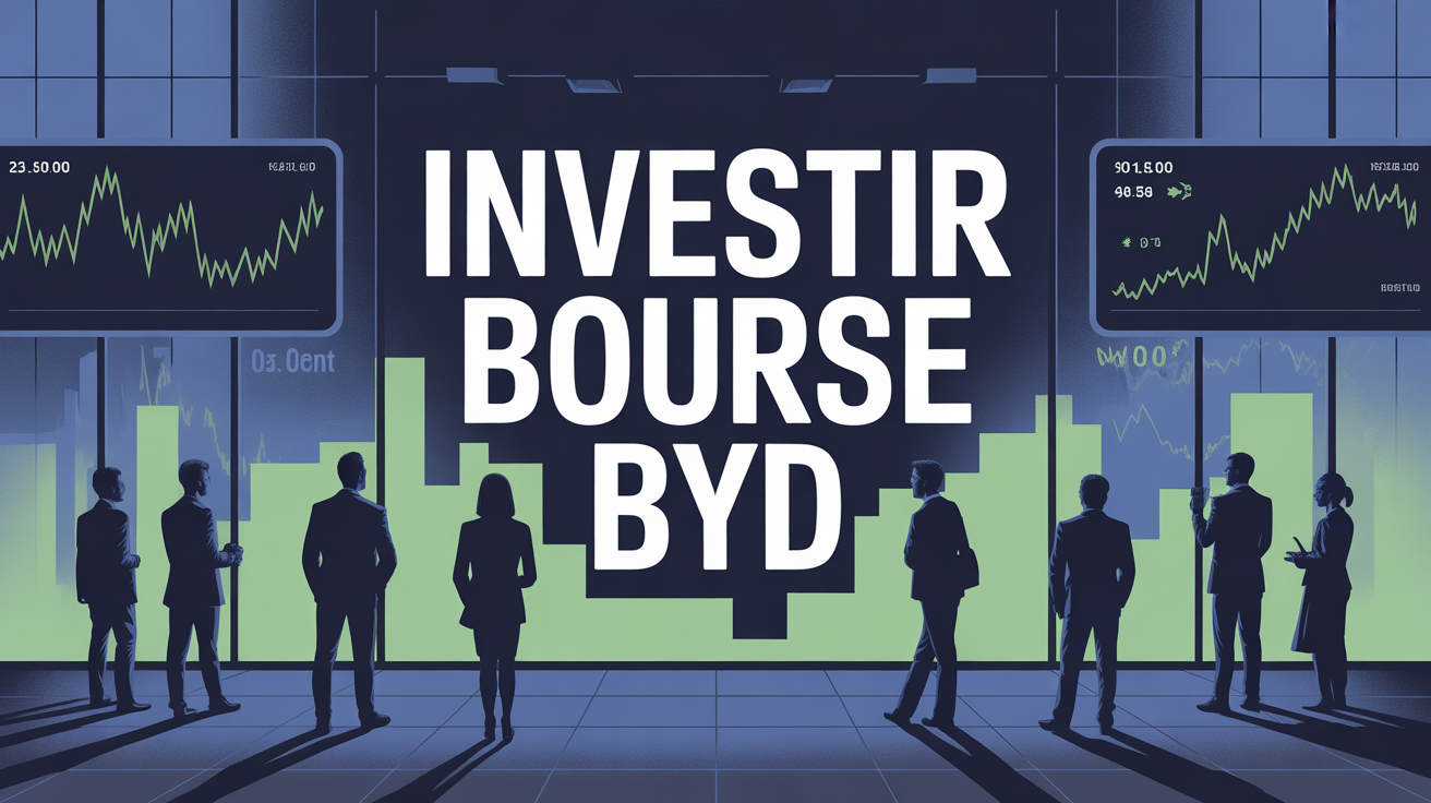Scène Investir Bourse BYD en place financière