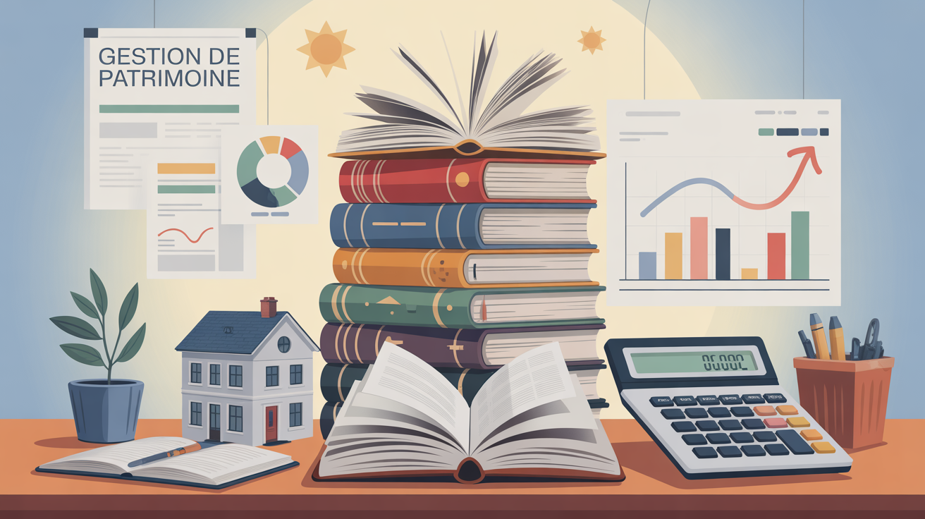 pile livre gestion patrimoine calculatrice graphiques