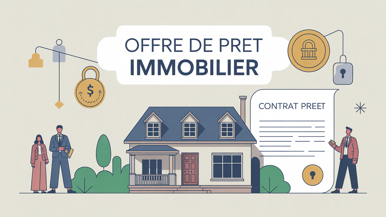 Contrat de pret immobilier securise banque