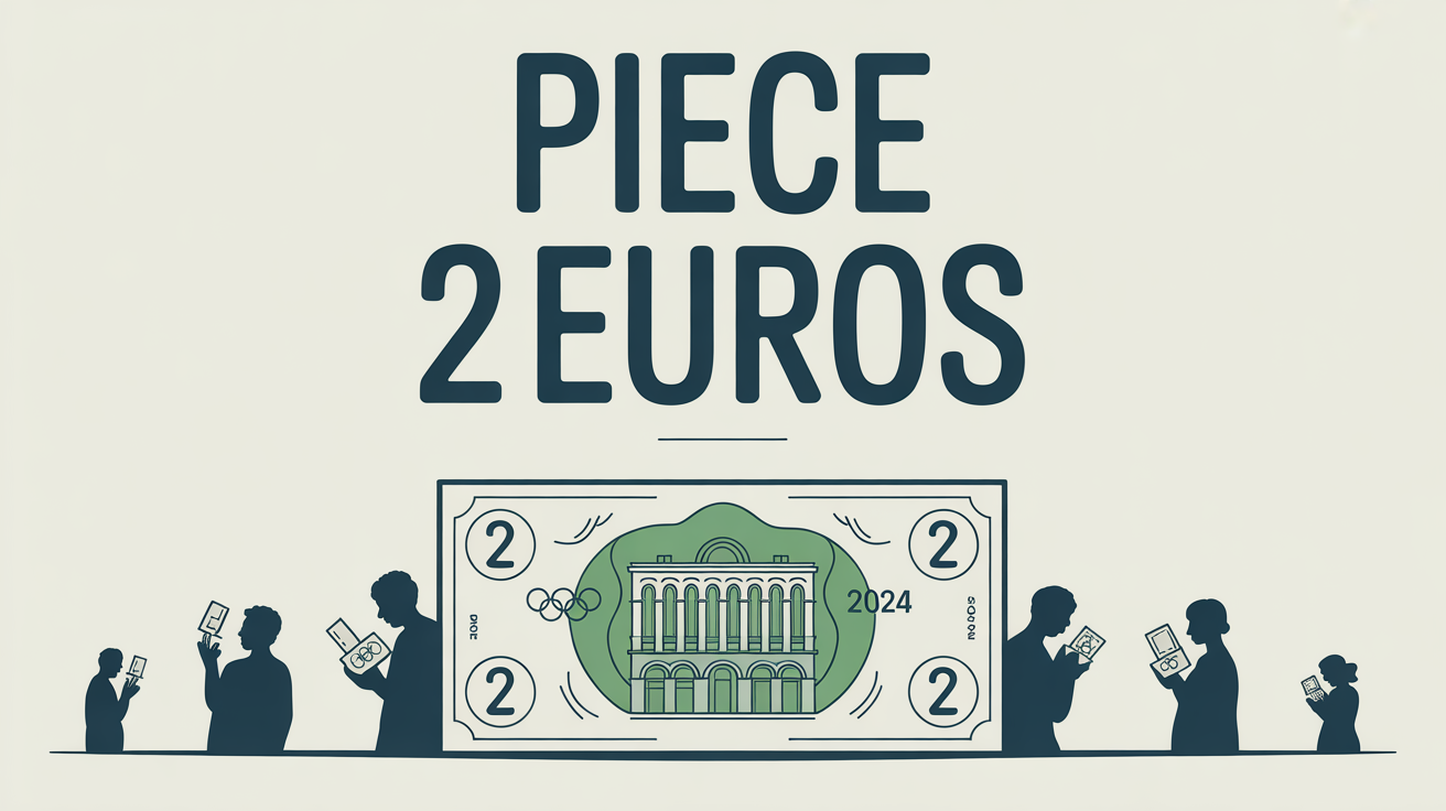 piece 2 euros JO 2024 collectionneur olympique