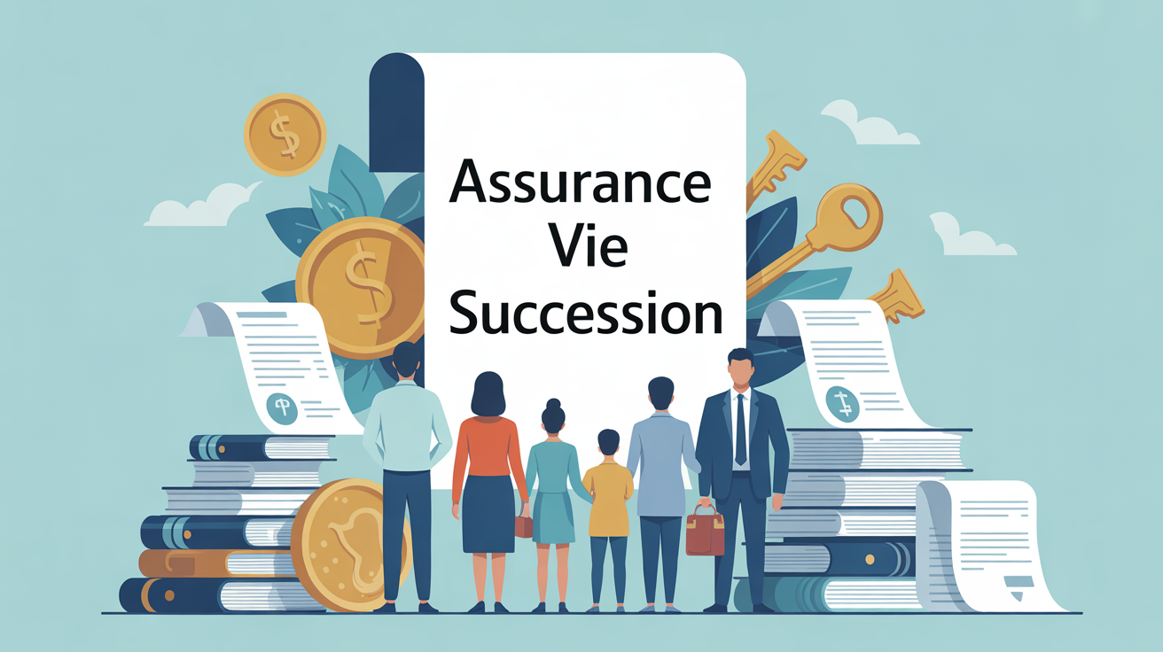 Scène famille assurance vie succession fiscalité