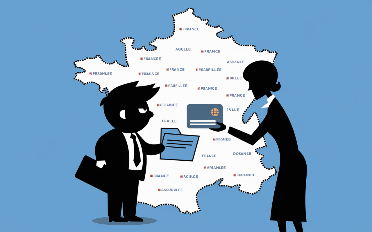 Chef d'entreprise accompagné Banque de l'Orme France