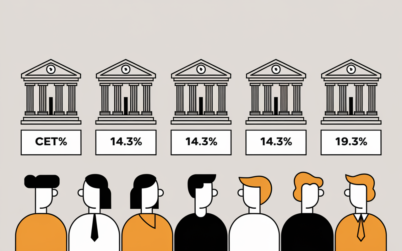 classement banques france ratios CET1 securite