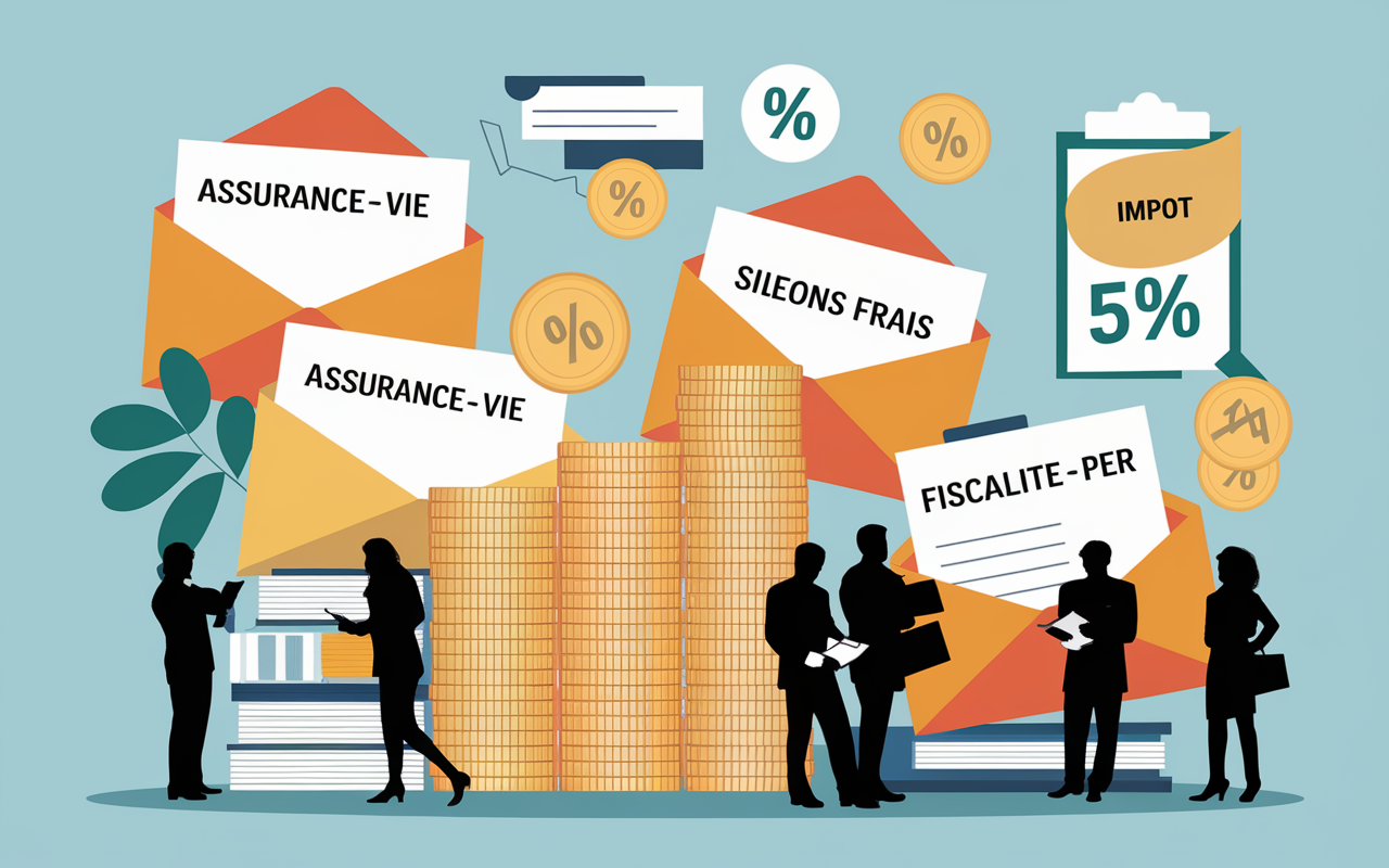 Tableau EPVE 3 fiscalité assurance vie PER frais