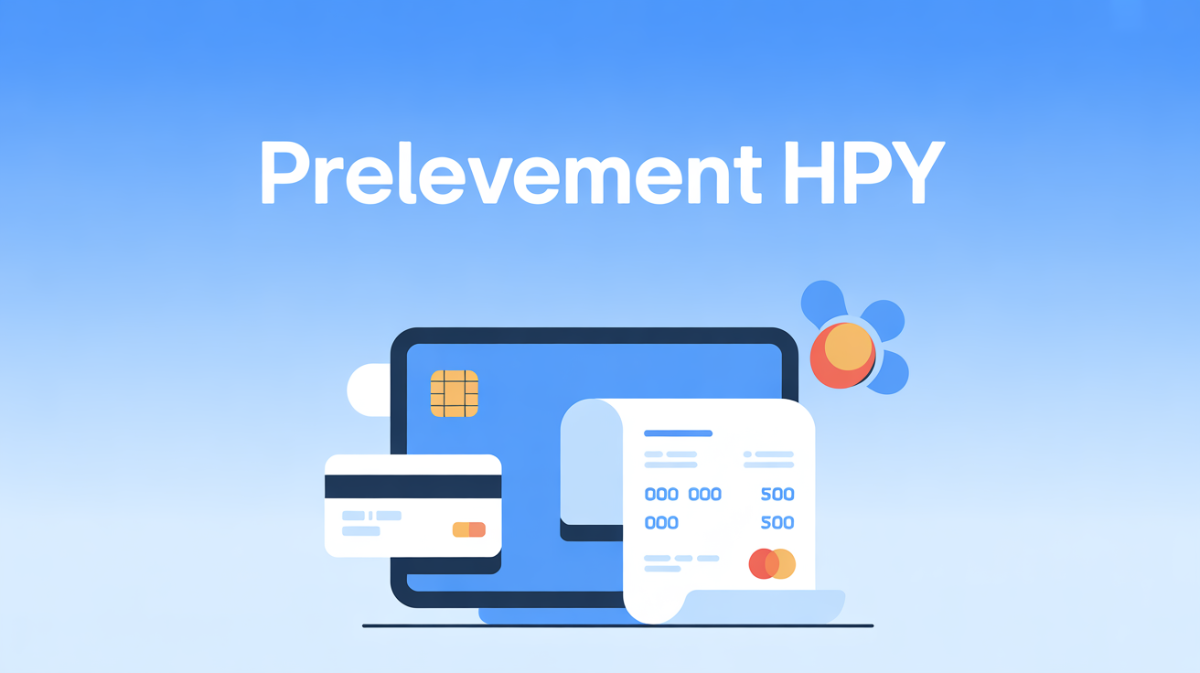 illustration prelevement hpy sur relevé bancaire