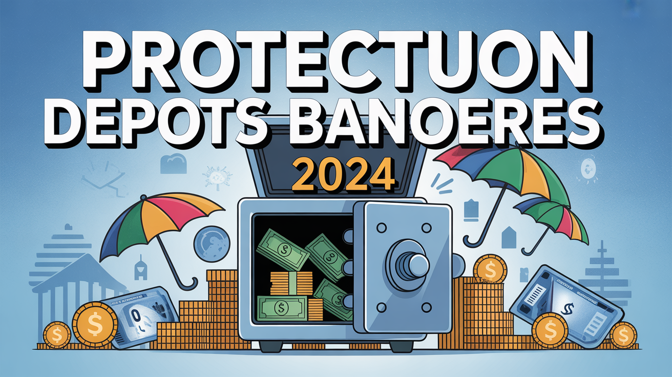 illustration coffre-fort parapluie protection depots bancaires