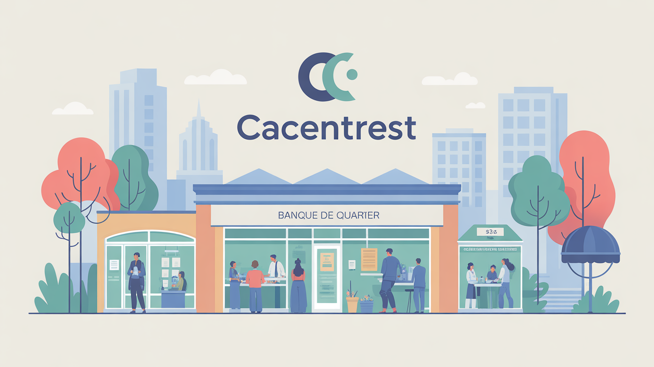 illustration centrale cacentrest banque proximité