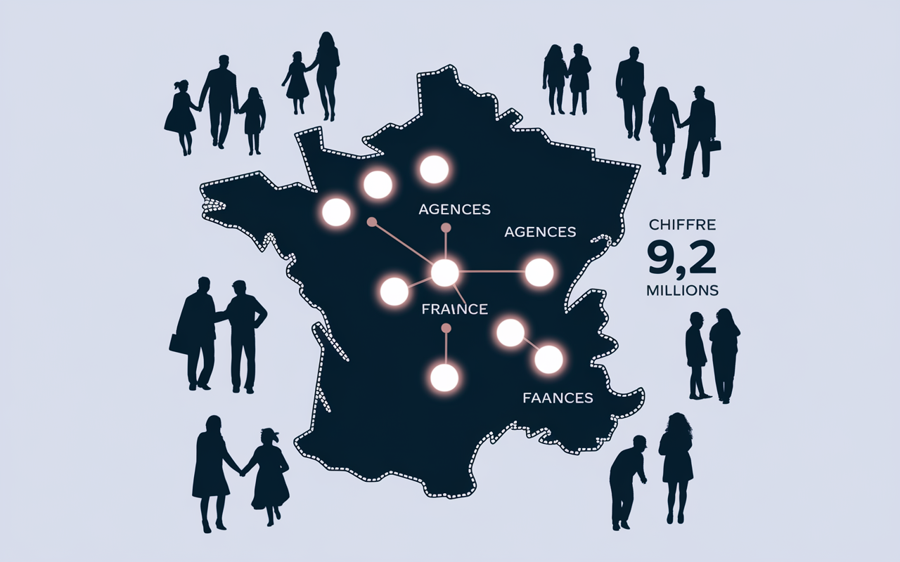 Carte Ouest France agences Cmocean chiffres