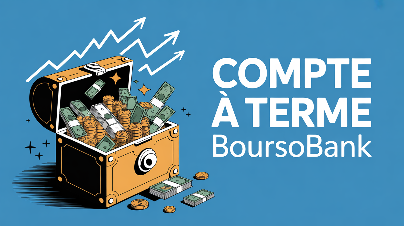 illustration coffre-fort billets fleches pour compte a terme boursobank