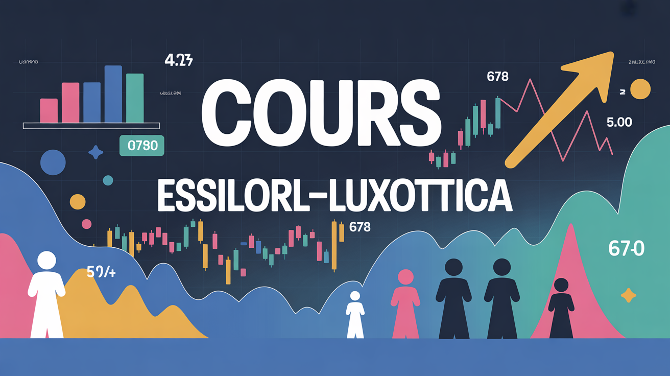 cours EssilorLuxottica graphique tableau de bord bourse