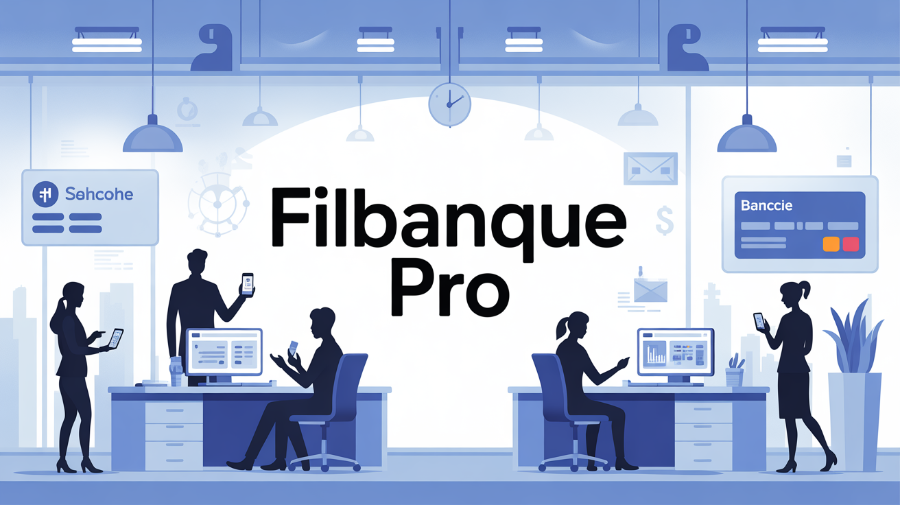 filbanque pro interface sécurisée professionnels