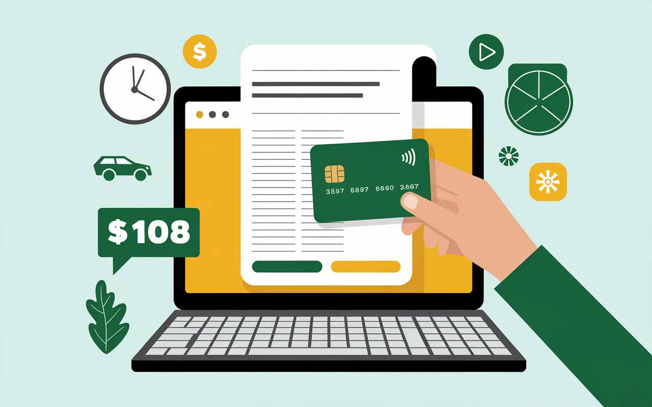 verification prelevement bancaire 108 euros, coche verte