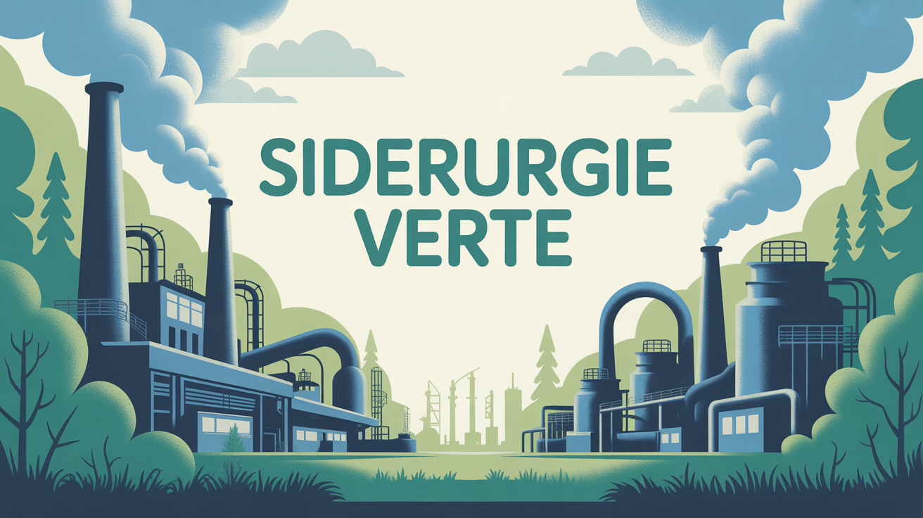 Usine moderne siderurgie verte ArcelorMittal France