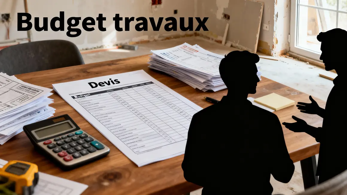 budget travaux graphique devis factures rénovation