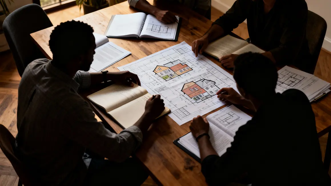 Réunion crowdfunding immobilier principes projets