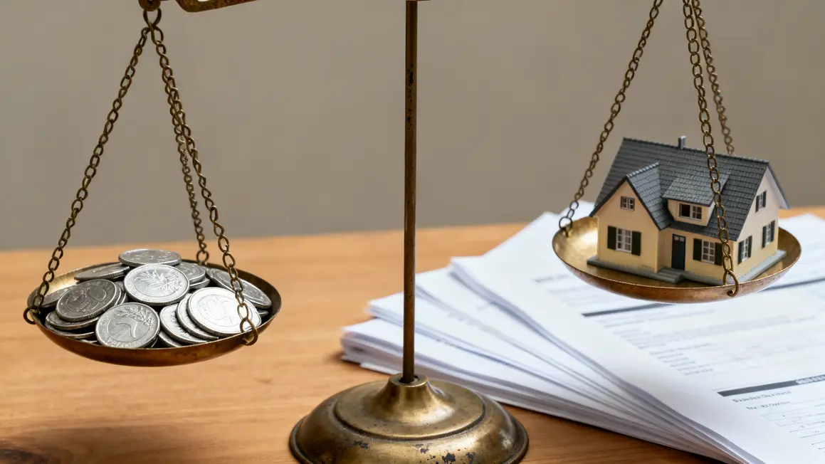 Risques opportunités crowdfunding immobilier balance