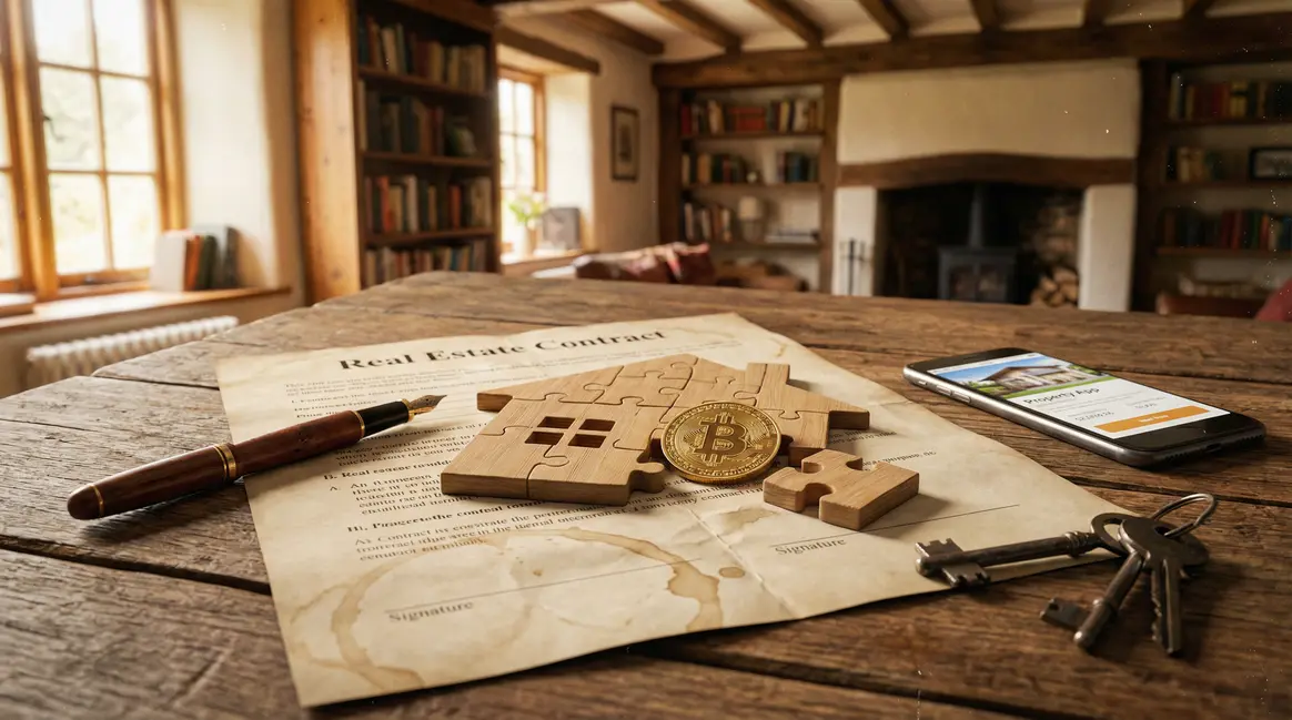 contrat immobilier crypto monnaie bitcoin