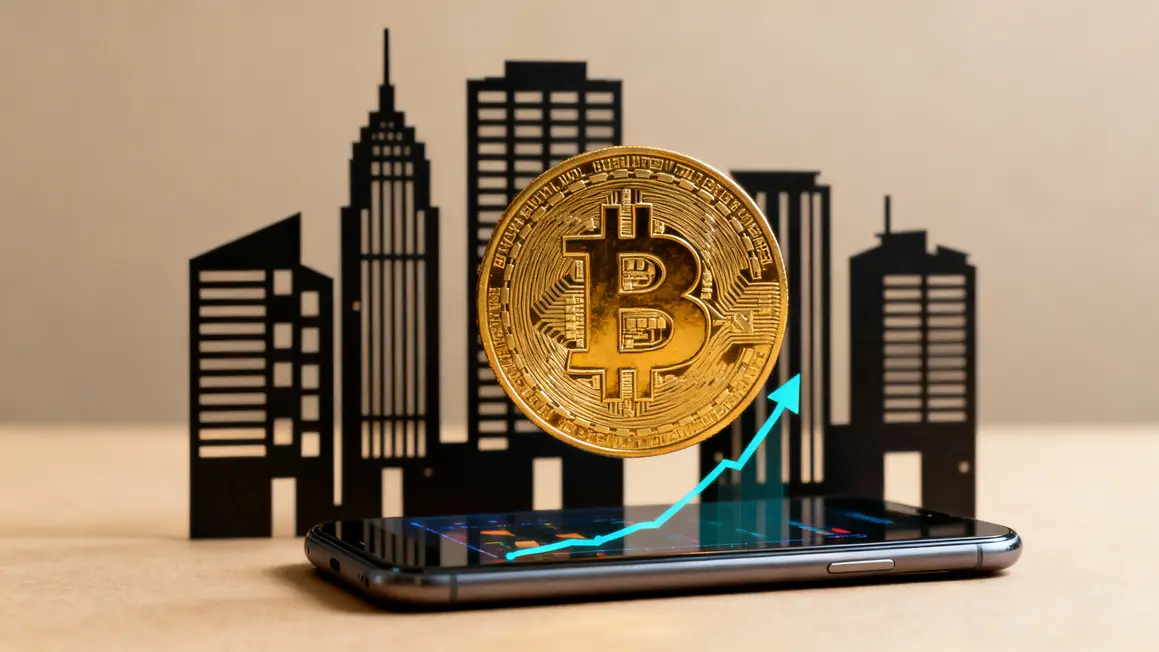 bitcoin immobilier smartphone crypto monnaie
