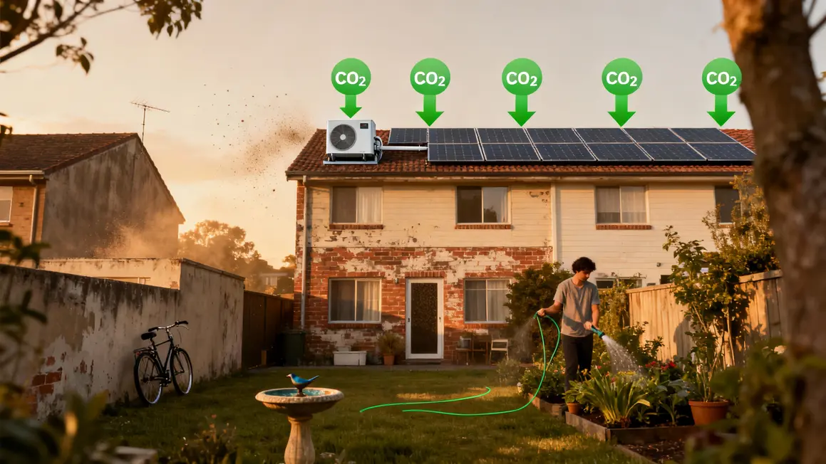 pret ecologique maison schema pompe a chaleur panneaux solaires