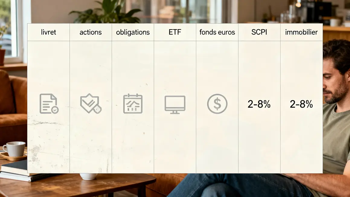 Visuel categories produits financiers debutant