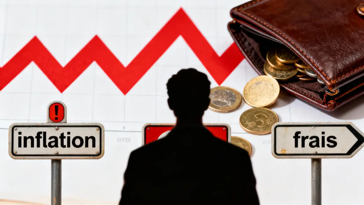 signalisation risques inflation frais portefeuille graphique