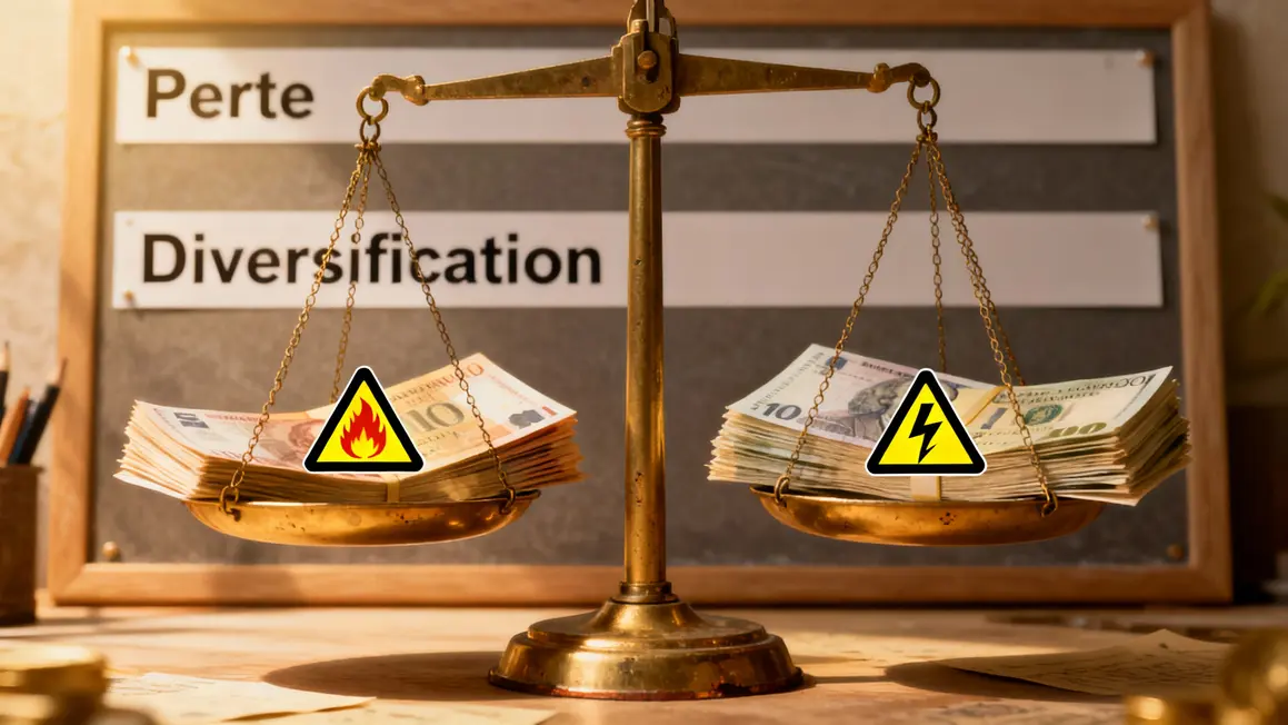 Balance risques trading billets diversification perte