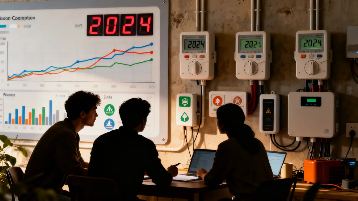 Analyse consommation énergétique graphiques 2024