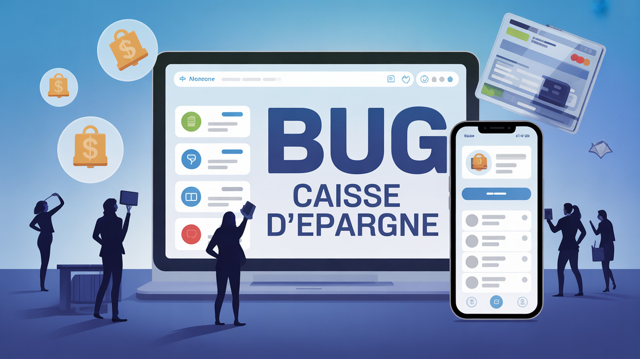 bug caisse d epargne aujourd hui écran mouvements bancaires