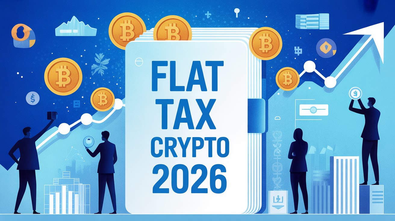 comment éviter la flat tax crypto illustration dossier fiscal digital