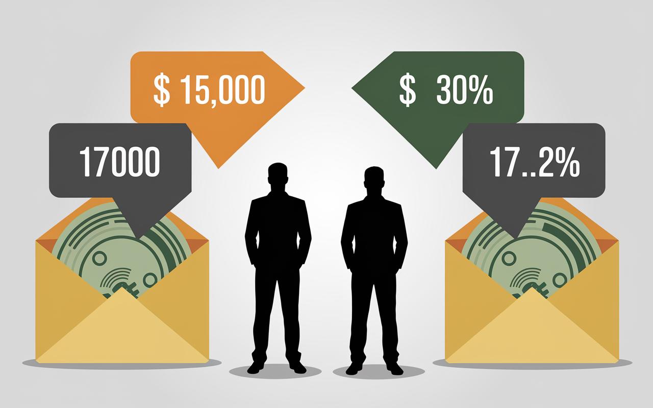 Tableau comparatif chiffres compte titre ou plan epargne action