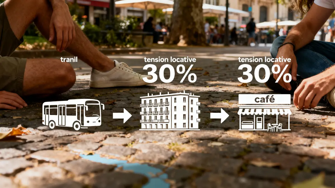 Carte emplacements tension locative immobilier