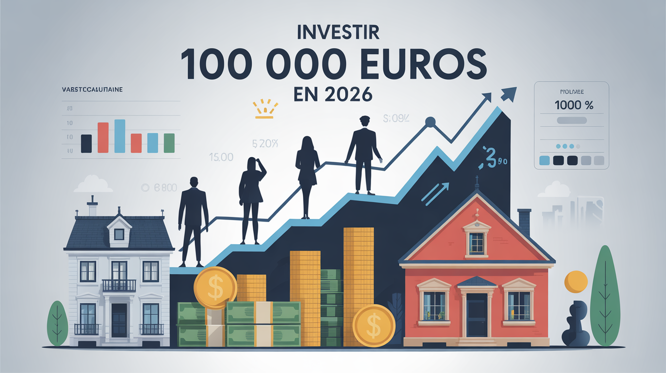 Quel placement pour 100 000 euros 2026, graphique et investissements