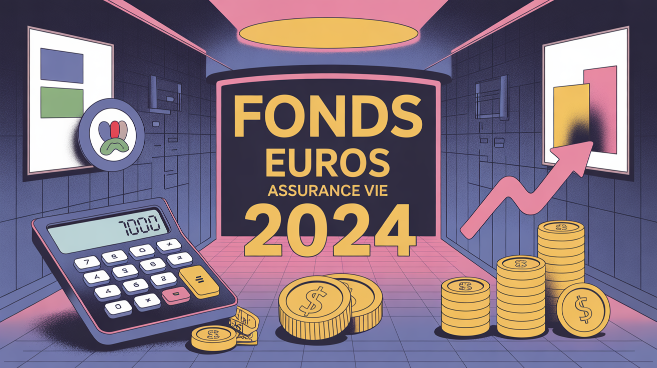 Illustration rendement assurance vie fonds euros 2024 moderne