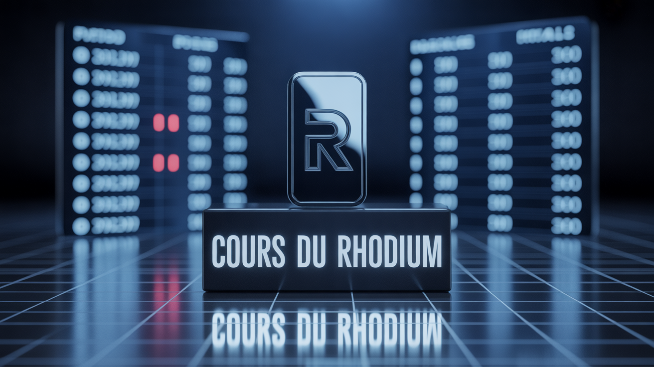 rhodium prix balance et catalyseur