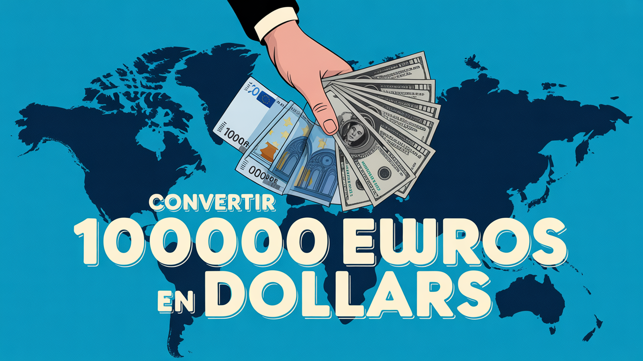 conversion 100 000 euros to dollars visuel