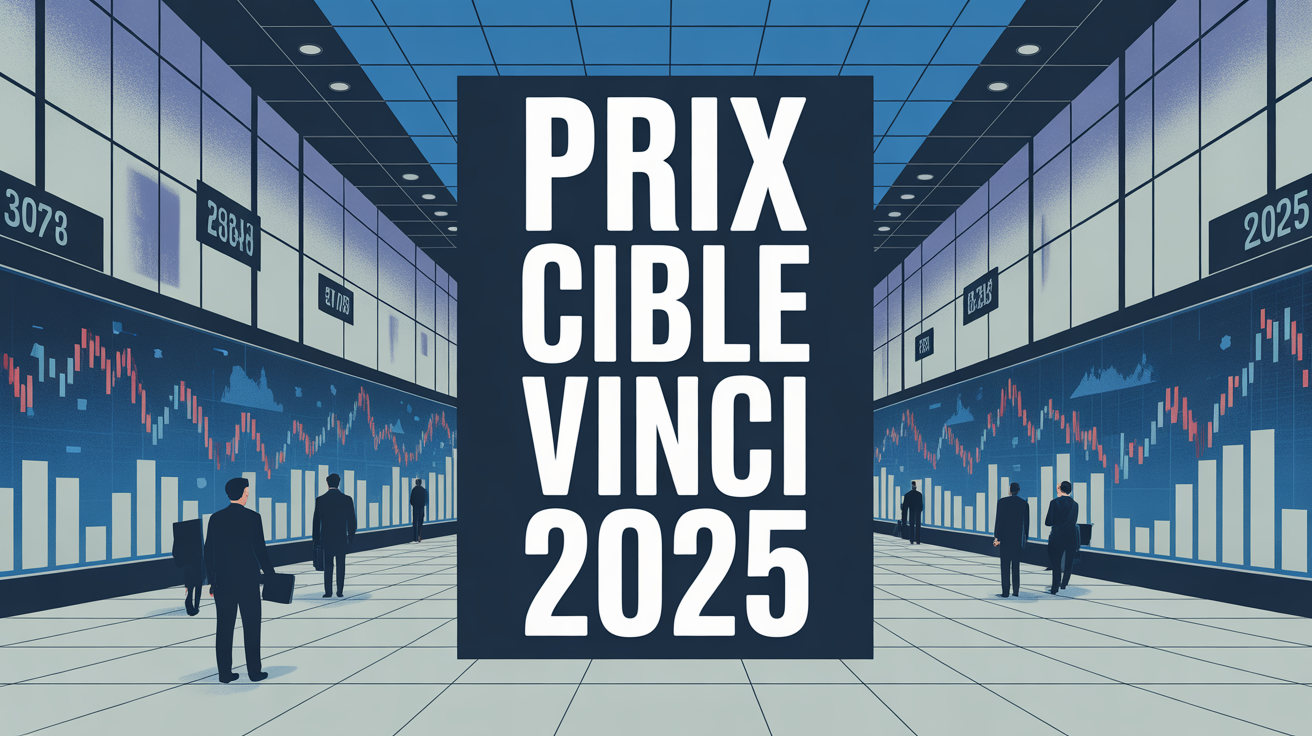 action vinci prévision 2025 bourse illustration
